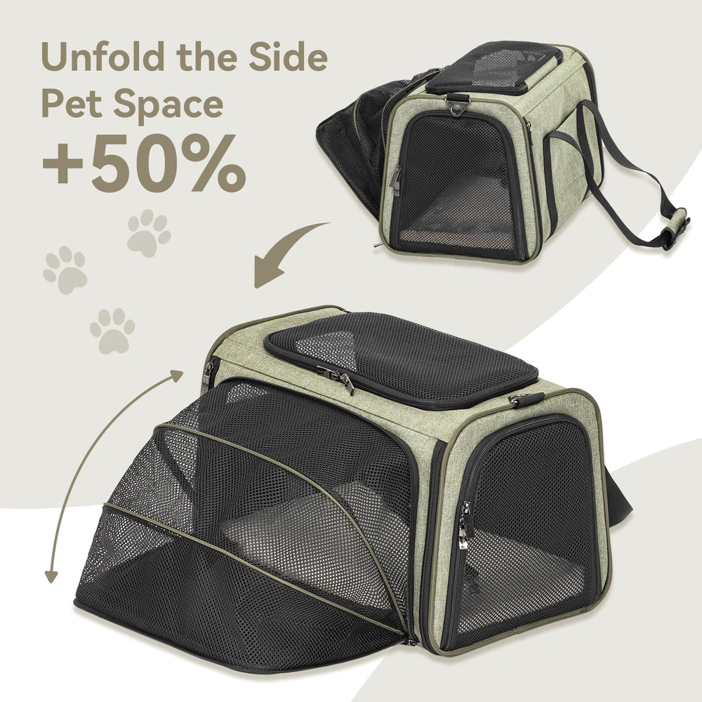 Cierre de seguridad Petsfit evita que la mascota escape.