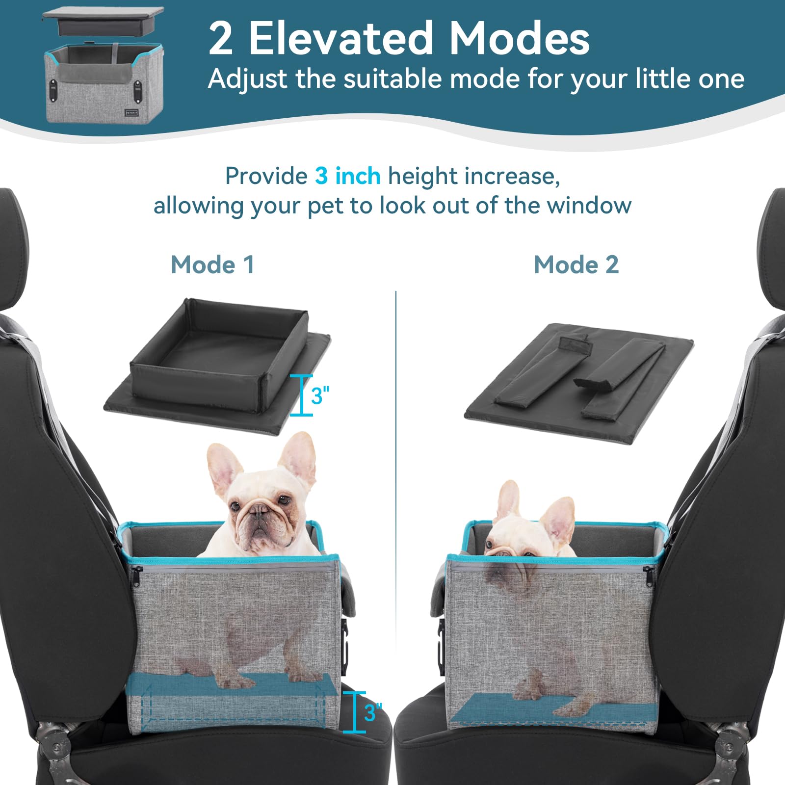 PETSFIT correa de seguridad evita saltos y mejora la protección.