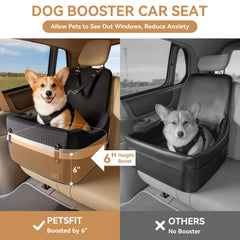PETSFIT espuma-memory-6-pulgadas: soporte cómodo que absorbe baches.