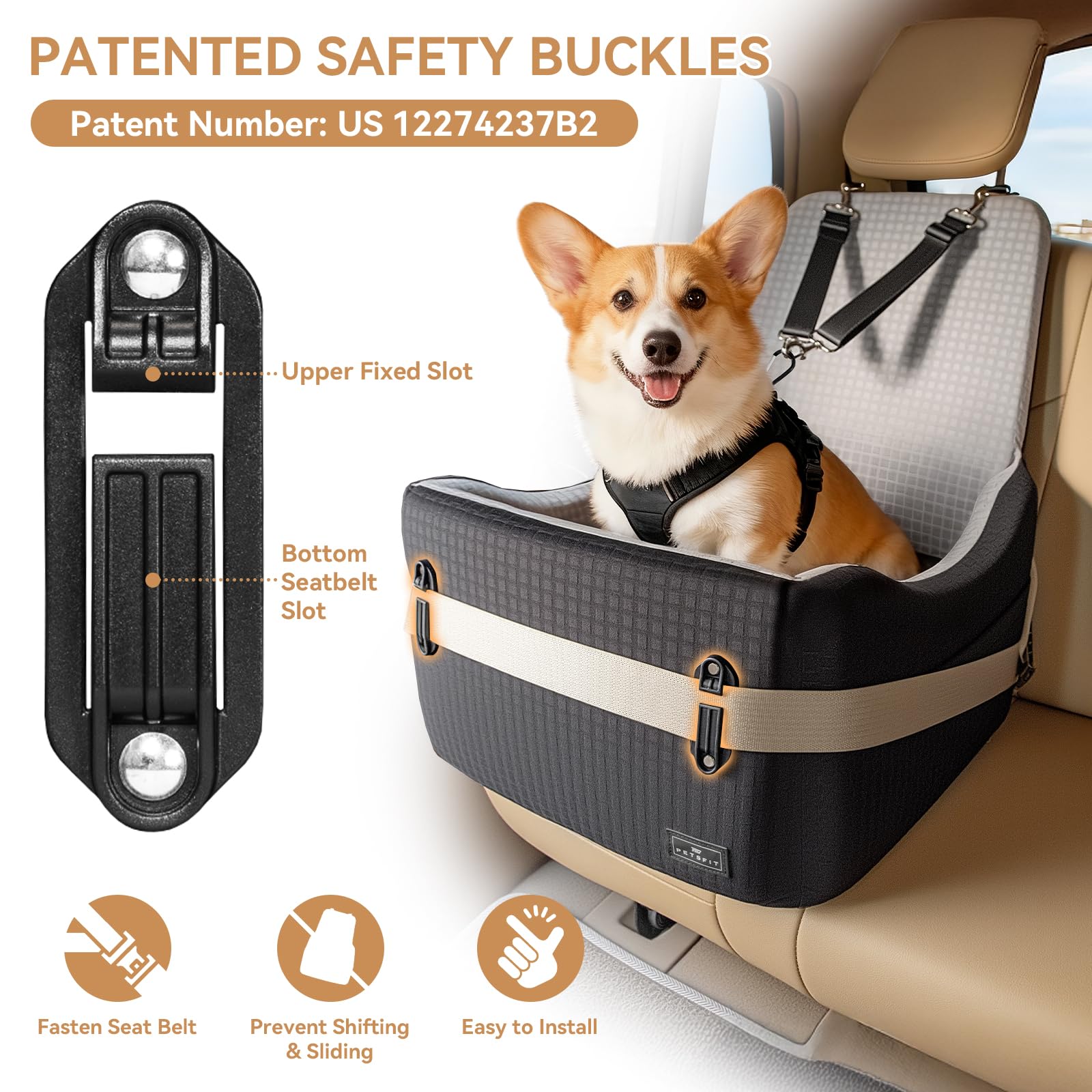 PETSFIT: espuma viscoelástica de 6 pulgadas para confort y apoyo