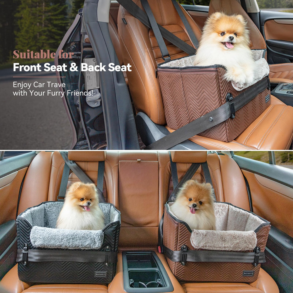 Petsfit hebillas patentadas de seguridad para mayor tranquilidad en el viaje.