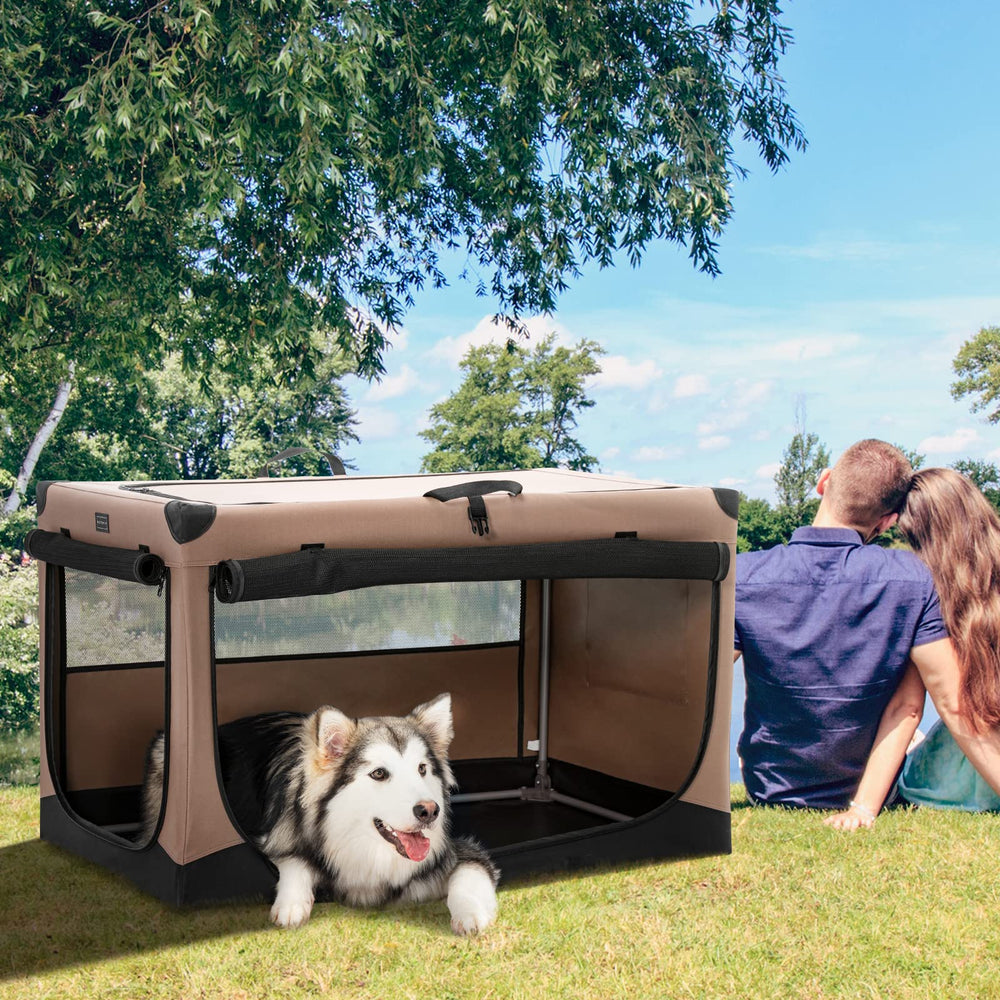 Petsfit jaula 40, interior amplio para moverse con comodidad.
