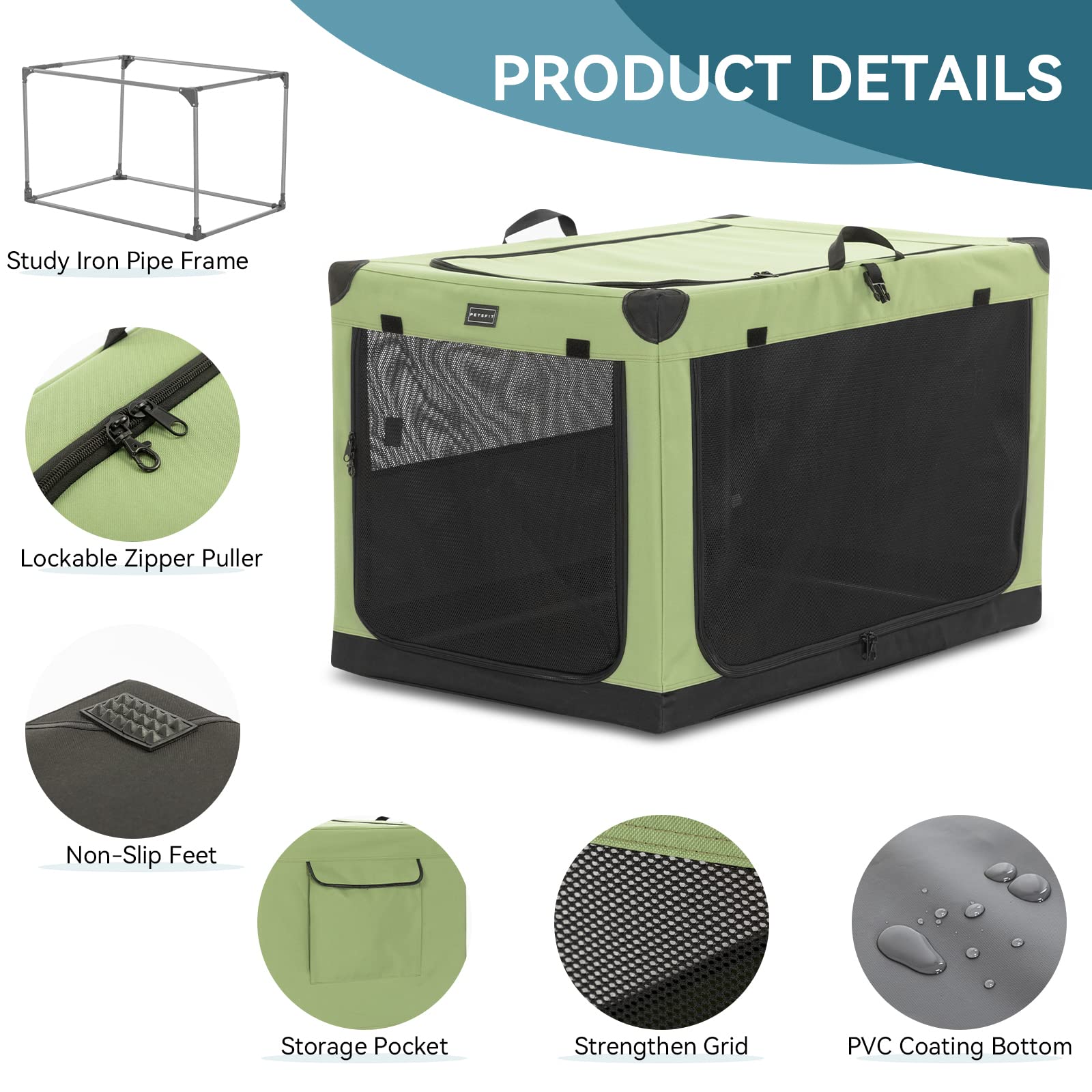 Bolsillo lateral PETSFIT para accesorios durante salidas.