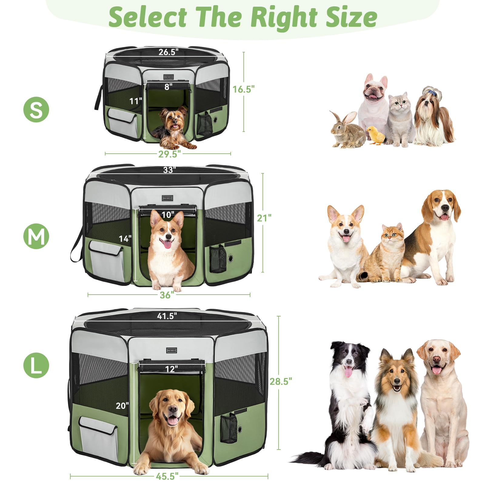 Petsfit diseño para viaje y camping con bolsa incluida.
