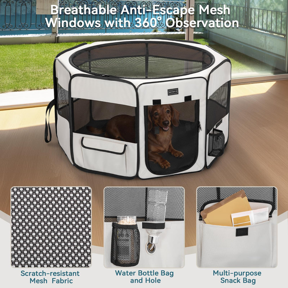 Petsfit pen ensamble rápido para salidas sin complicaciones.