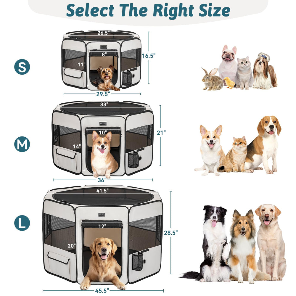 Petsfit pen uso múltiple para juego, descanso y transición.