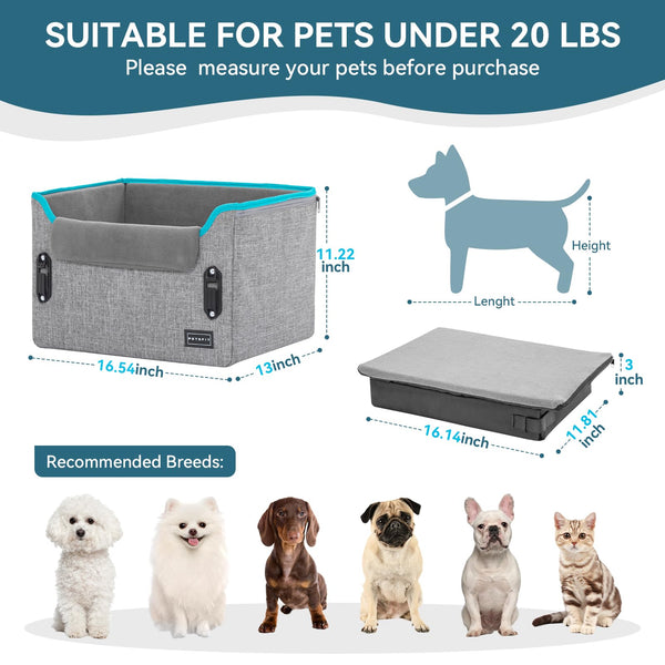 PETSFIT revestimiento Oxford fácil de limpiar para higiene rápida.