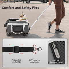 Petsfit ruedas desmontables para transporte cómodo