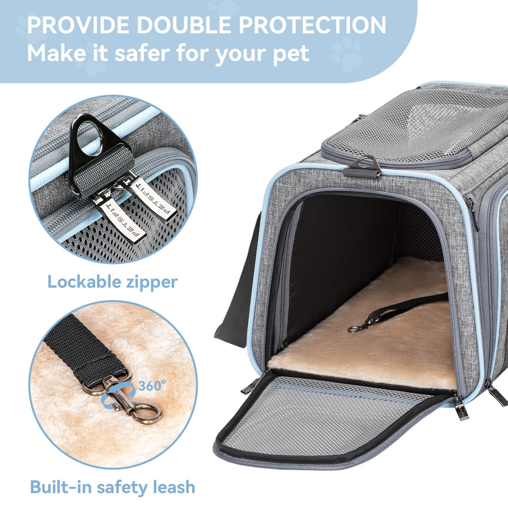 Petsfit tela Oxford duradera para uso prolongado en viajes