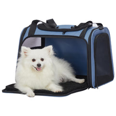 PETSFIT transportín para perro pequeño con tapete acolchado incluido para confort