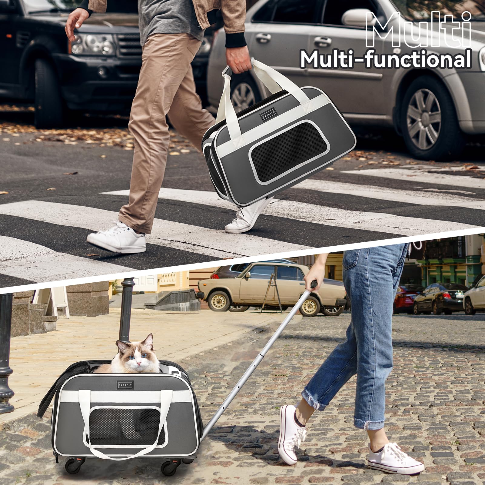 Petsfit uso múltiple para viaje y paseo