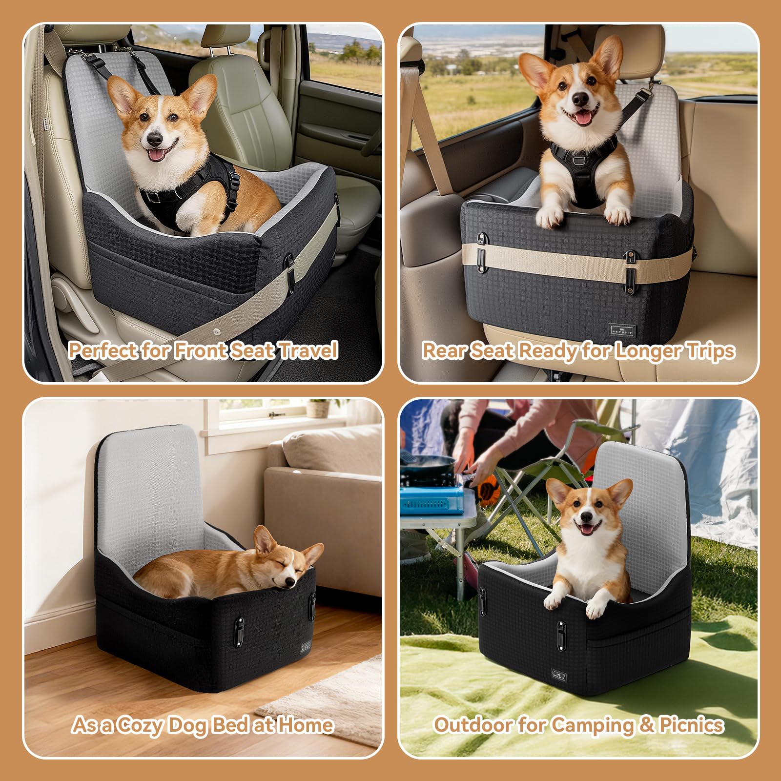 PETSFIT: diseño versátil que también funciona como cama interior