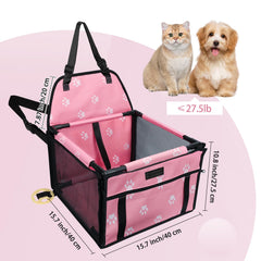 PetsHome: cinturón de seguridad ajustable para mantener al perro seguro.