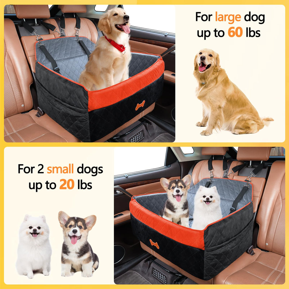PetsHome correas de seguridad con clip mantienen al perro dentro del asiento