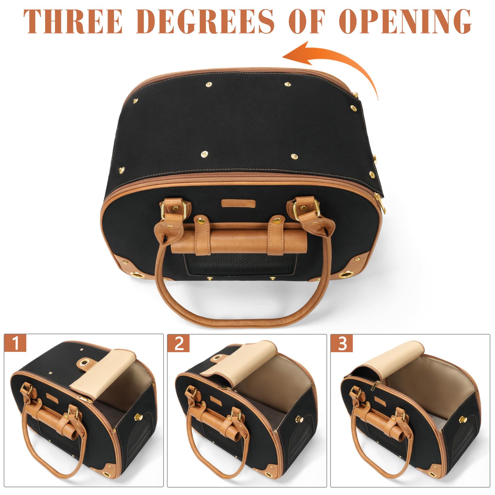 PetsHome porta-perro diseño desmontable y plegable para ahorro de espacio.