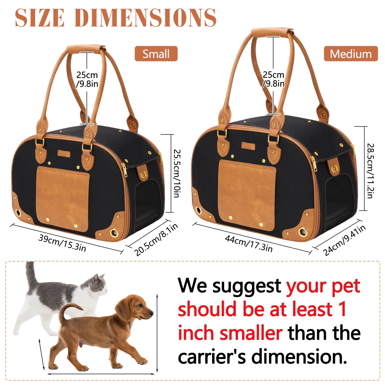 PetsHome porta-perro interior acolchado rígido para mayor confort.