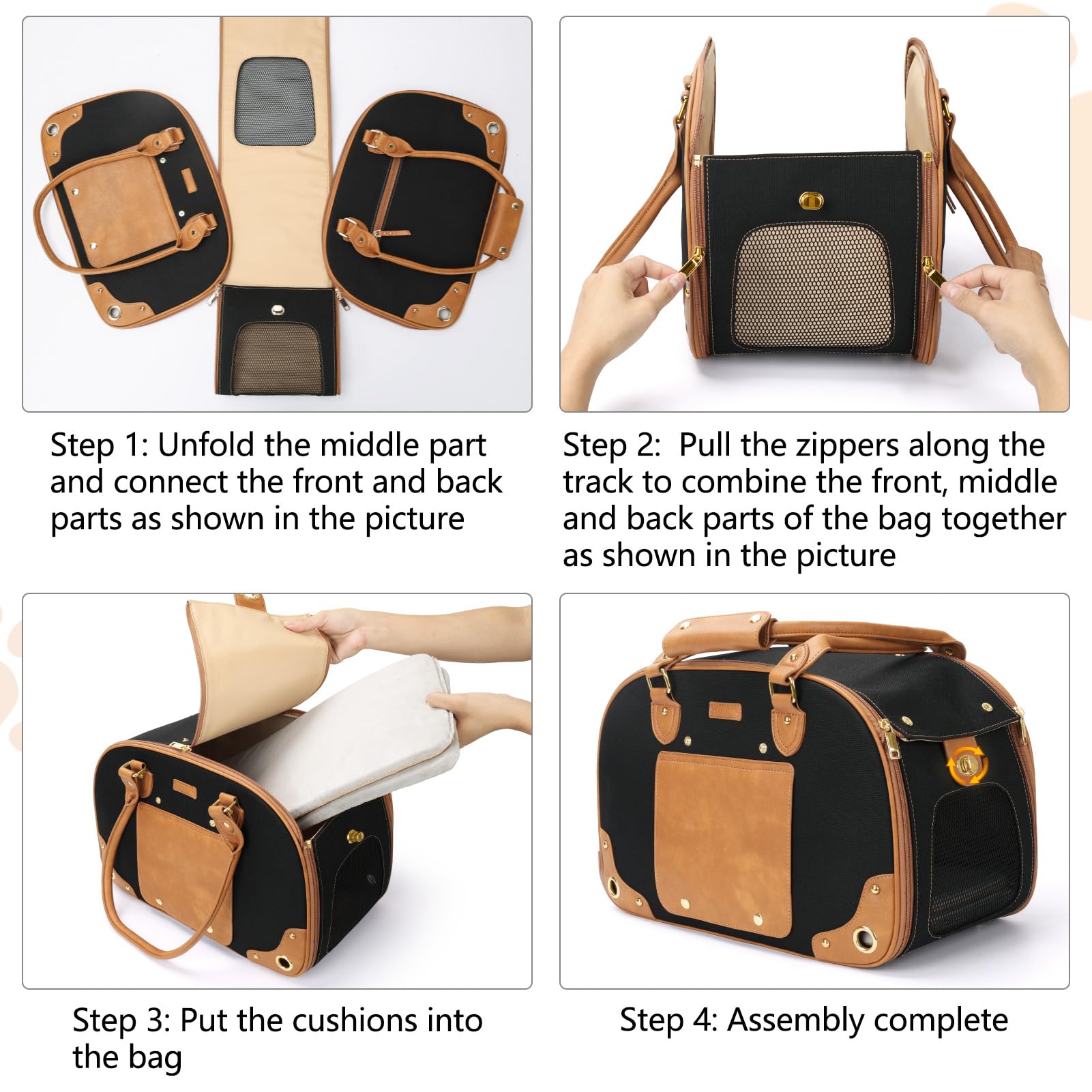 PetsHome porta-perro interior impermeable que mantiene la bolsa seca.