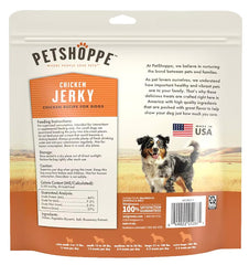 PetShoppe Pollo tiras bolsa abierta: recompensa sabrosa para masticar