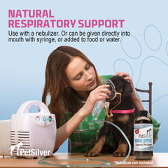 PetSilver Immune Support: nebulizador para administración conveniente.