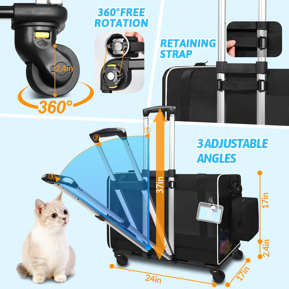 Caja de arena de viaje plegable incluida en Petskd.