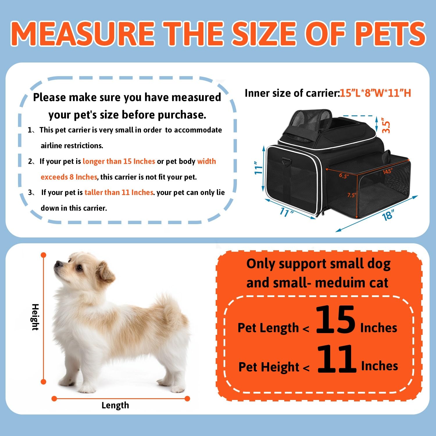 Petskd transportín: ventilación 5 lados, más aire y visibilidad para tu mascota.