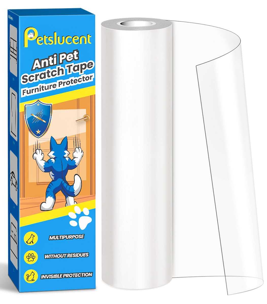 Petslucent protector rayaduras gatos: protege muebles sin residuos.