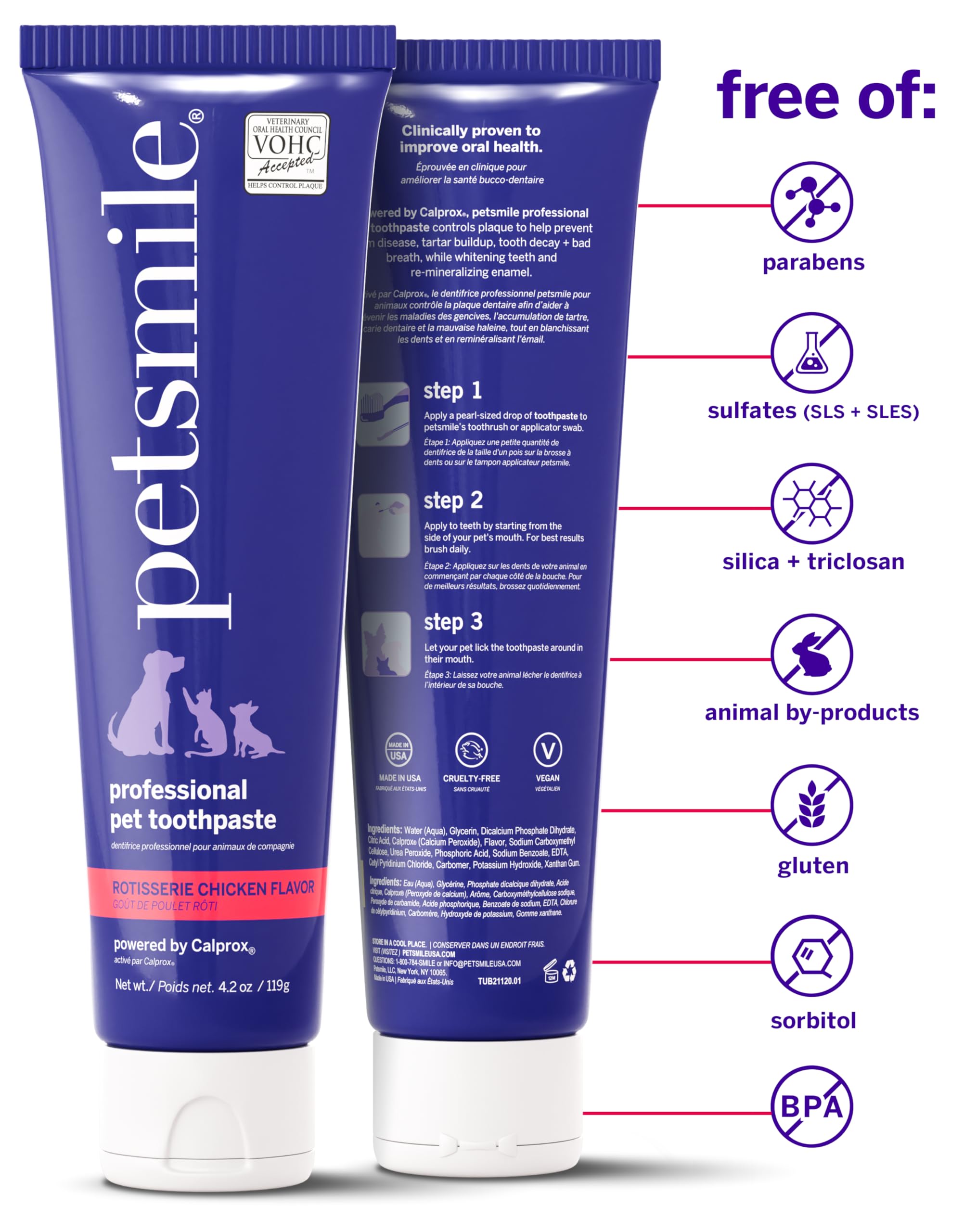 Petsmile Calprox, tecnología para reducir placa y sarro.