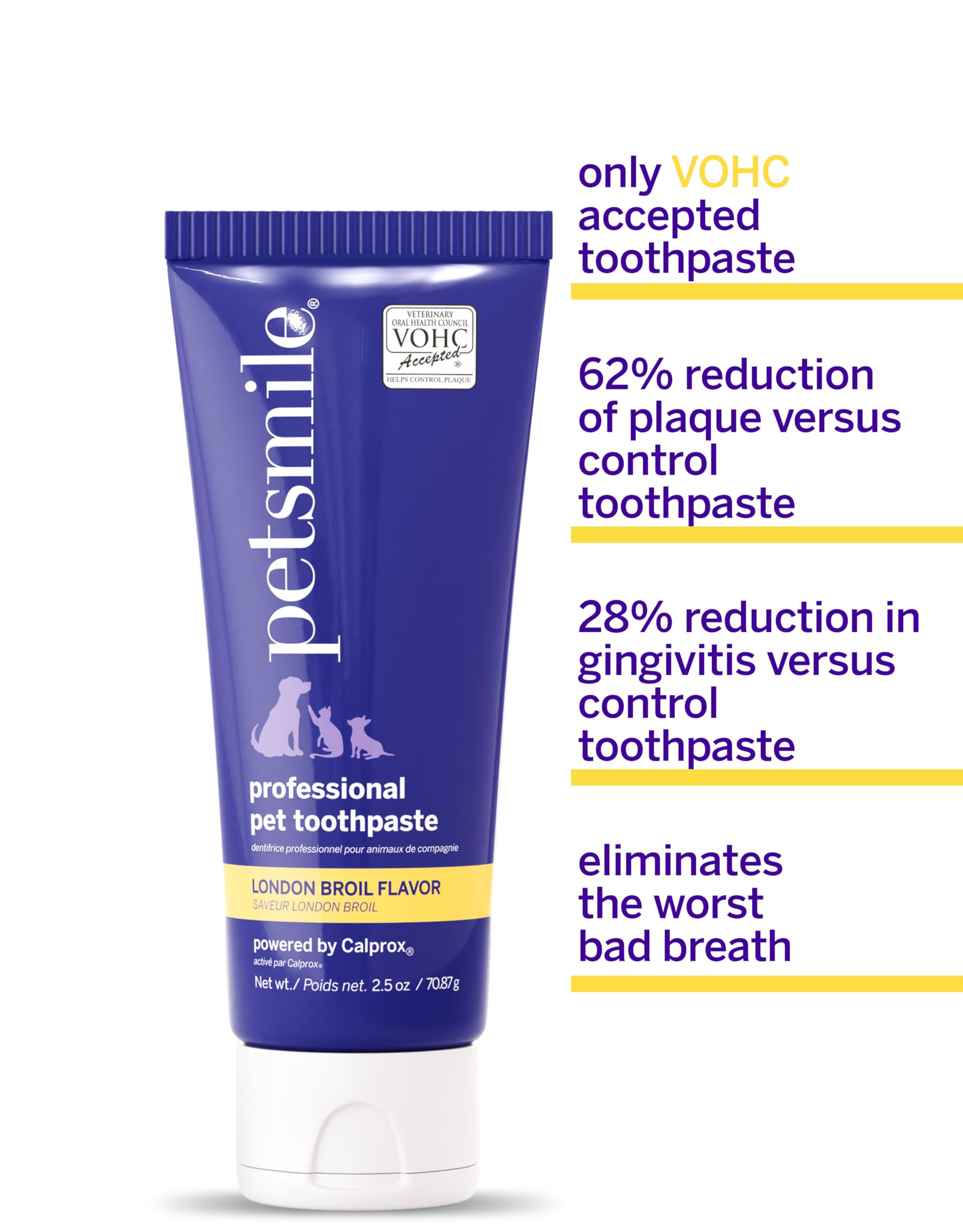 Petsmile ingredientes de grado humano para seguridad y calidad.