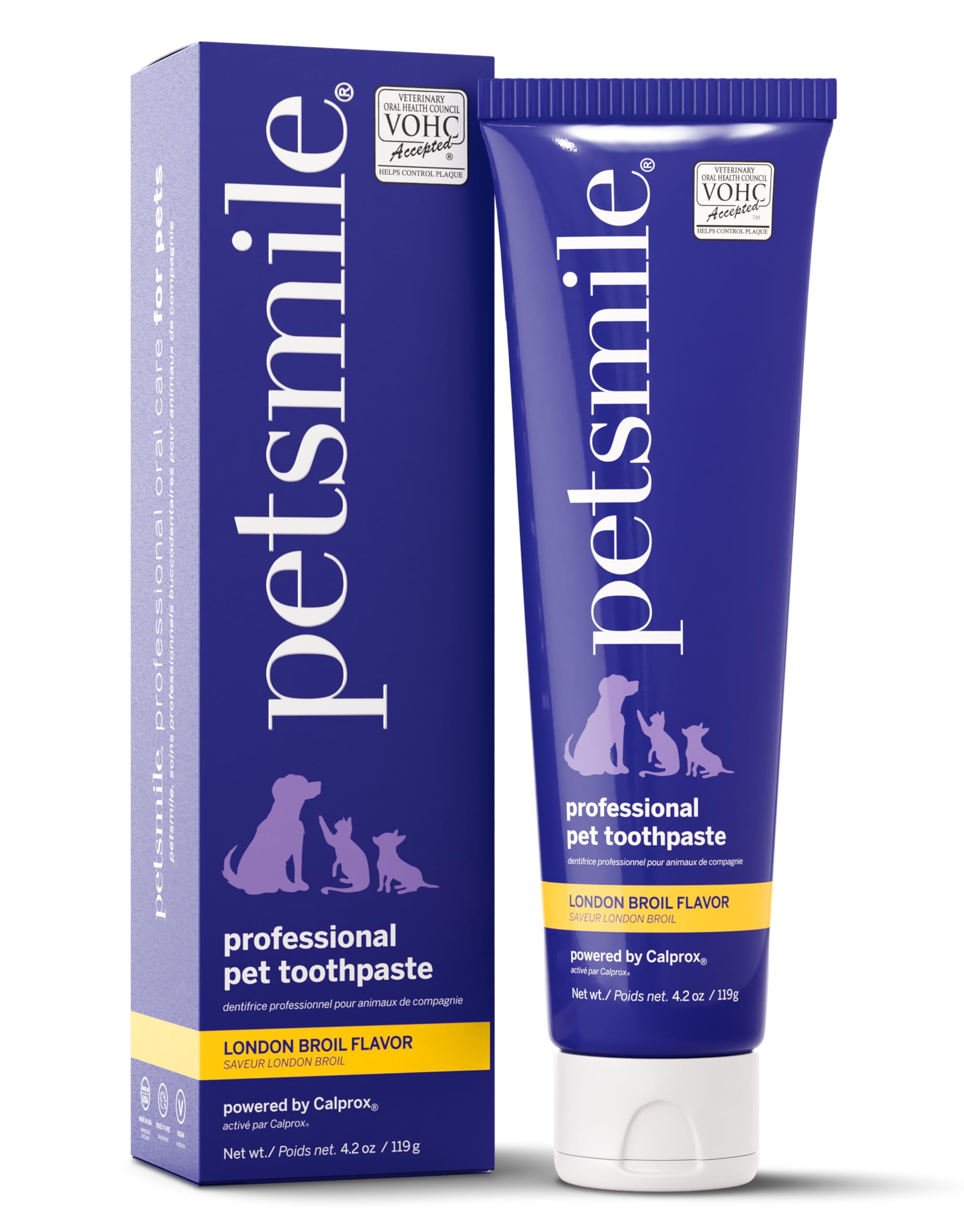 Petsmile pasta dental profesional para mascotas, protección contra placa y sarro