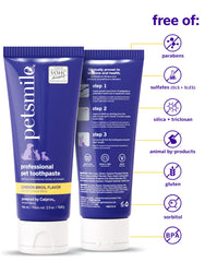 Petsmile VOHC aprobada, pasta dental para perros y gatos.