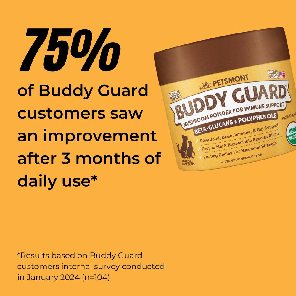 Petsmont Buddy Guard trocitos masticables, fáciles de incorporar a la dieta diaria.