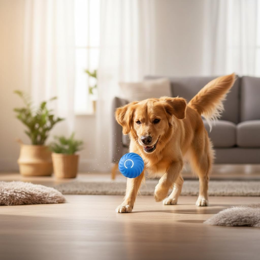 Bola Petsndthings estimula juego mental y curiosidad de la mascota.