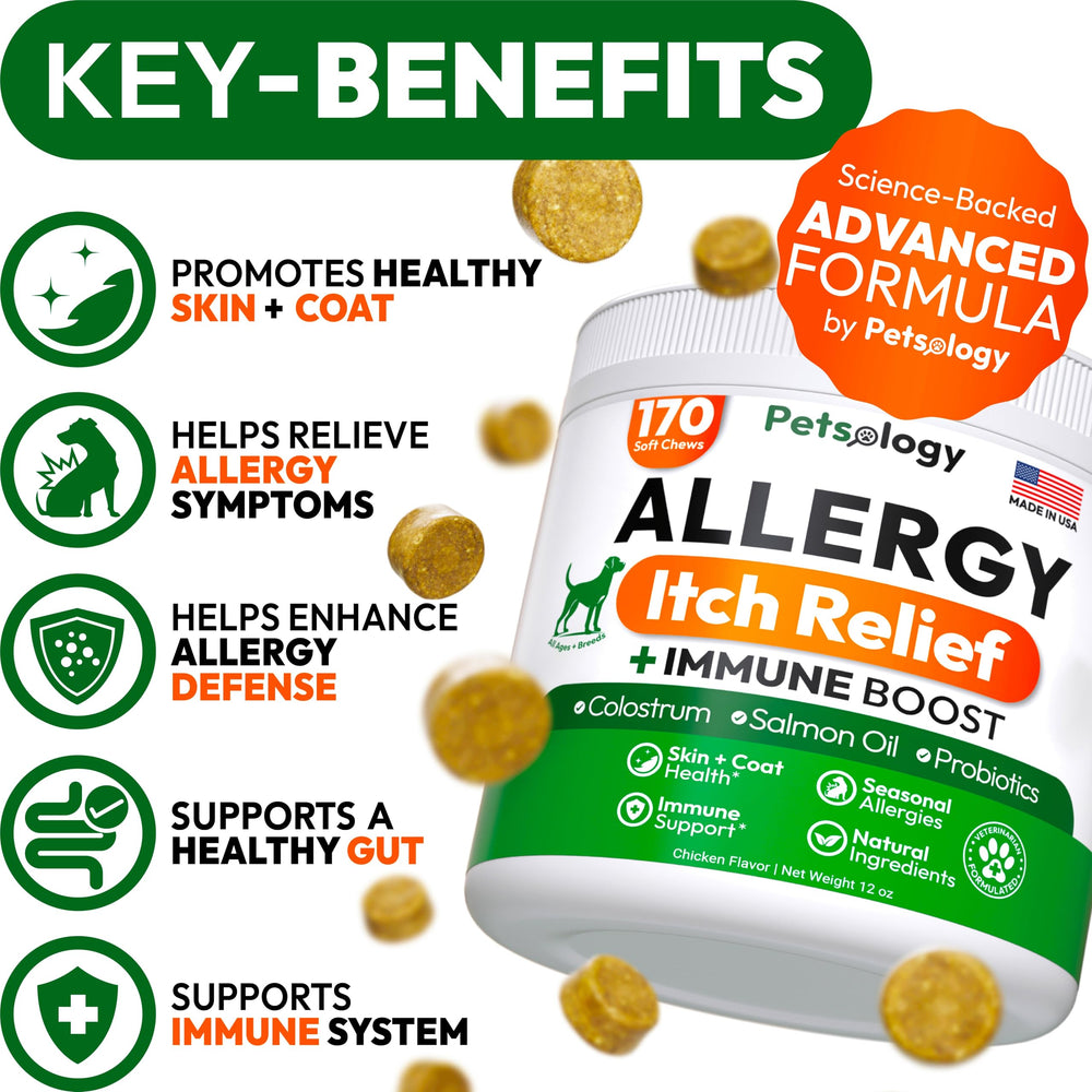 Petsology Omega-3 de pescado, apoyo a piel y pelaje saludables.