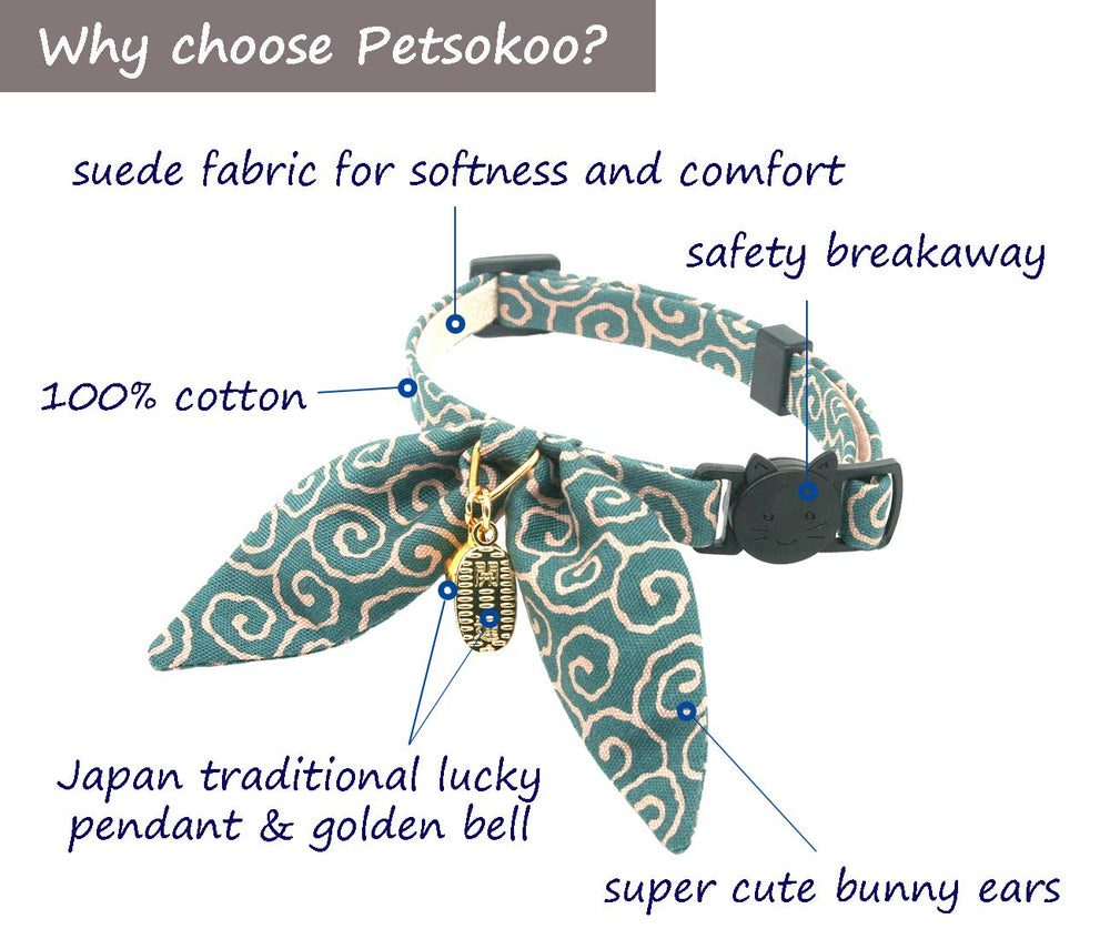 PetSoKoo collar con colgante 開三運: añade personalidad a cada paseo.