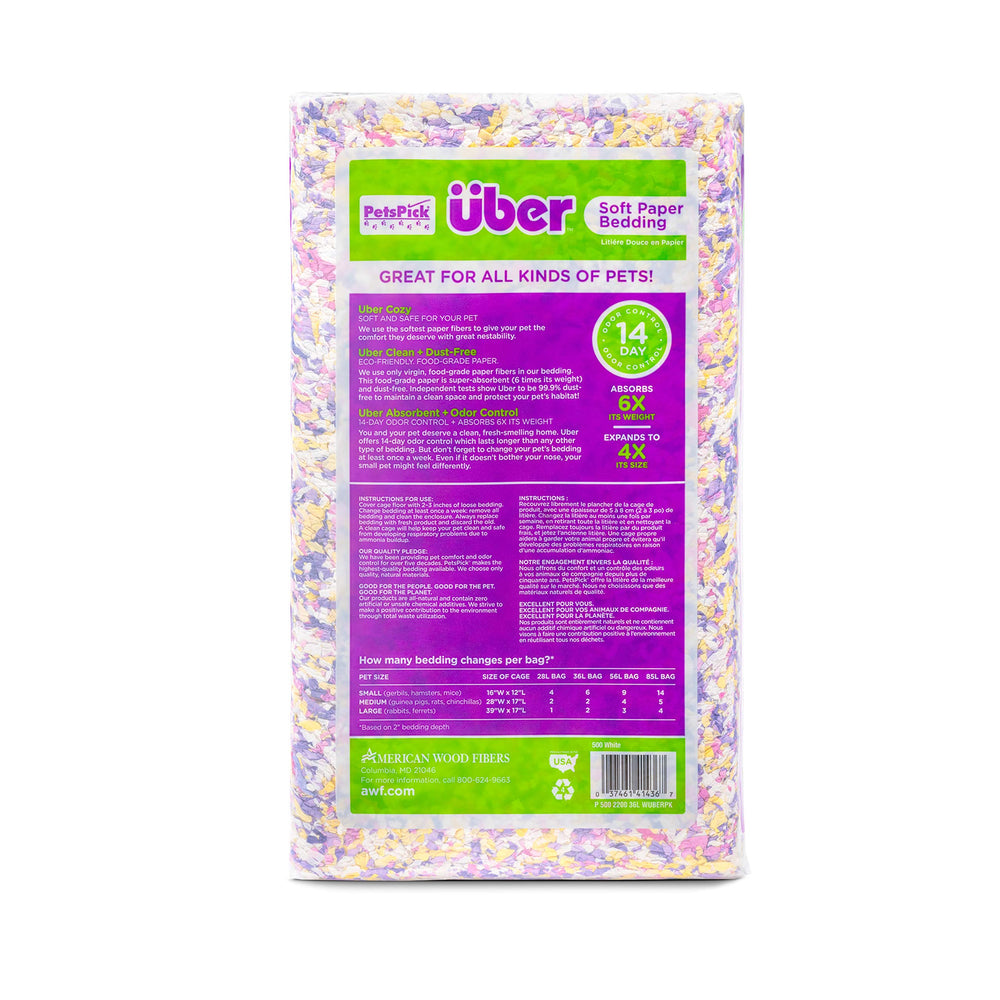 PETSPICK absorbe humedad hasta 6x su peso para mantener seco.