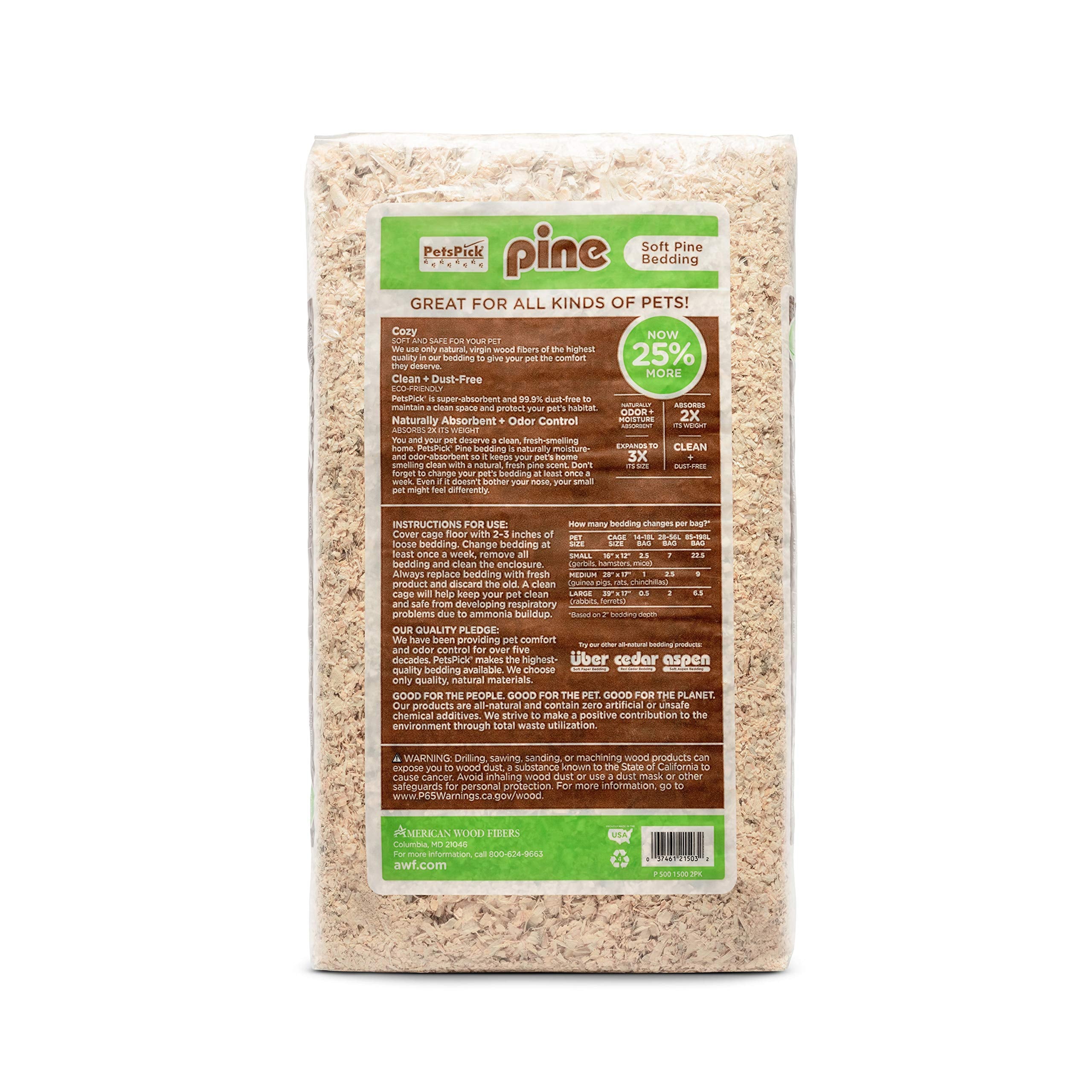 PETSPICK absorcion-de-humedad-y-olor, mantiene jaula seca y fresca