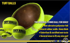 PetSport Jr Tuff Ball para cachorros, perfecto para morder y perseguir.