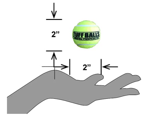 PetSport Jr Tuff Ball para uso exterior, fomenta ejercicio diario.
