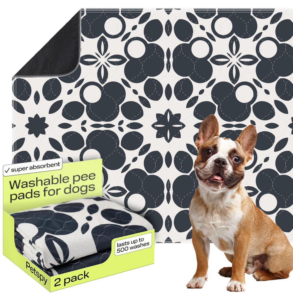 PetSpy almohadillas lavables 18x41, fáciles de limpiar y reutilizables para uso diario.