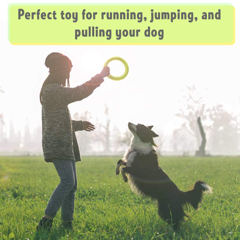 PetSpy anillo para lanzamiento y flotación, fácil de localizar en el agua gracias al color.