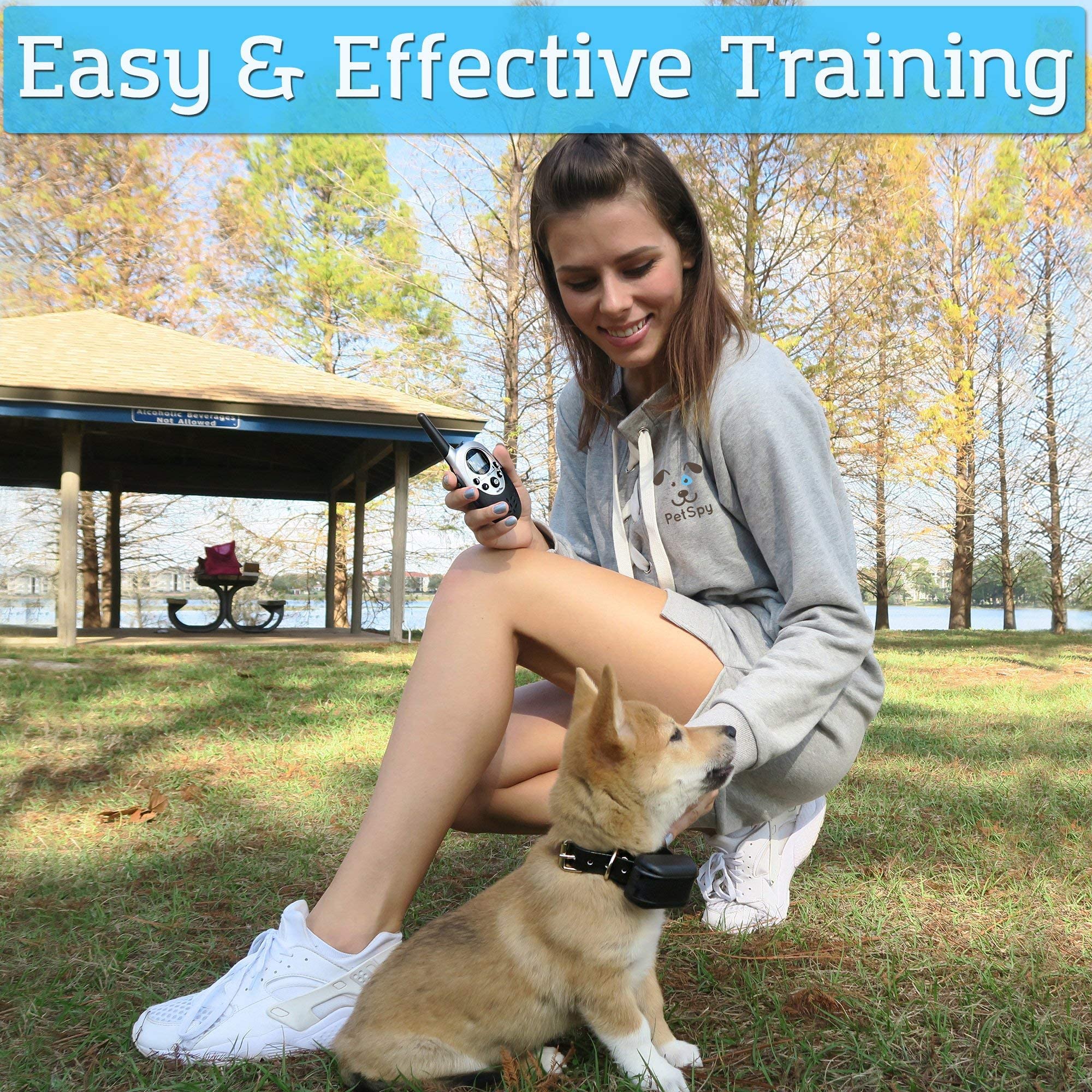 PetSpy M86-2 alcance de 1100 yardas para entrenar en exteriores.