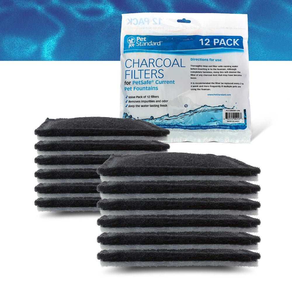 PET STANDARD filtro para fuente PetSafe Aqua Falls, mantiene agua fresca para mascotas.