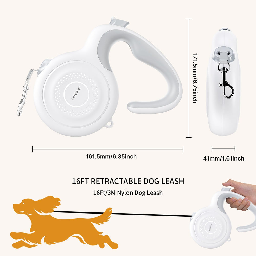 Petsuper AutoBrake: correa anti-enredos ideal para perros activos.