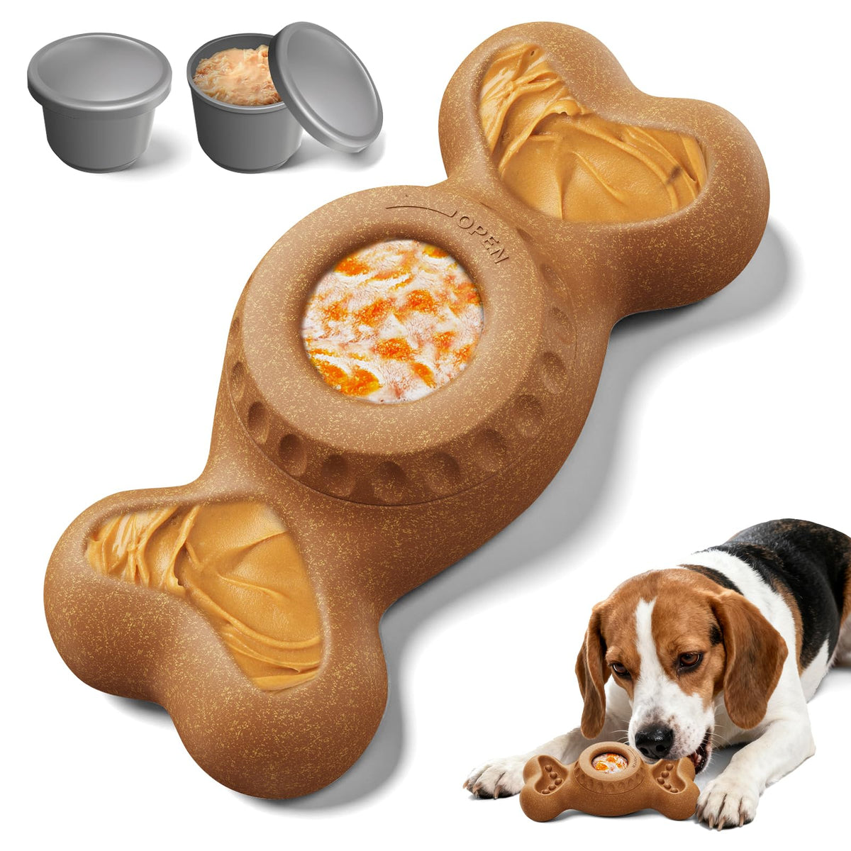 PETSWEET 3-en-1 juguete interactivo para perros, fomenta juego y estimulación.
