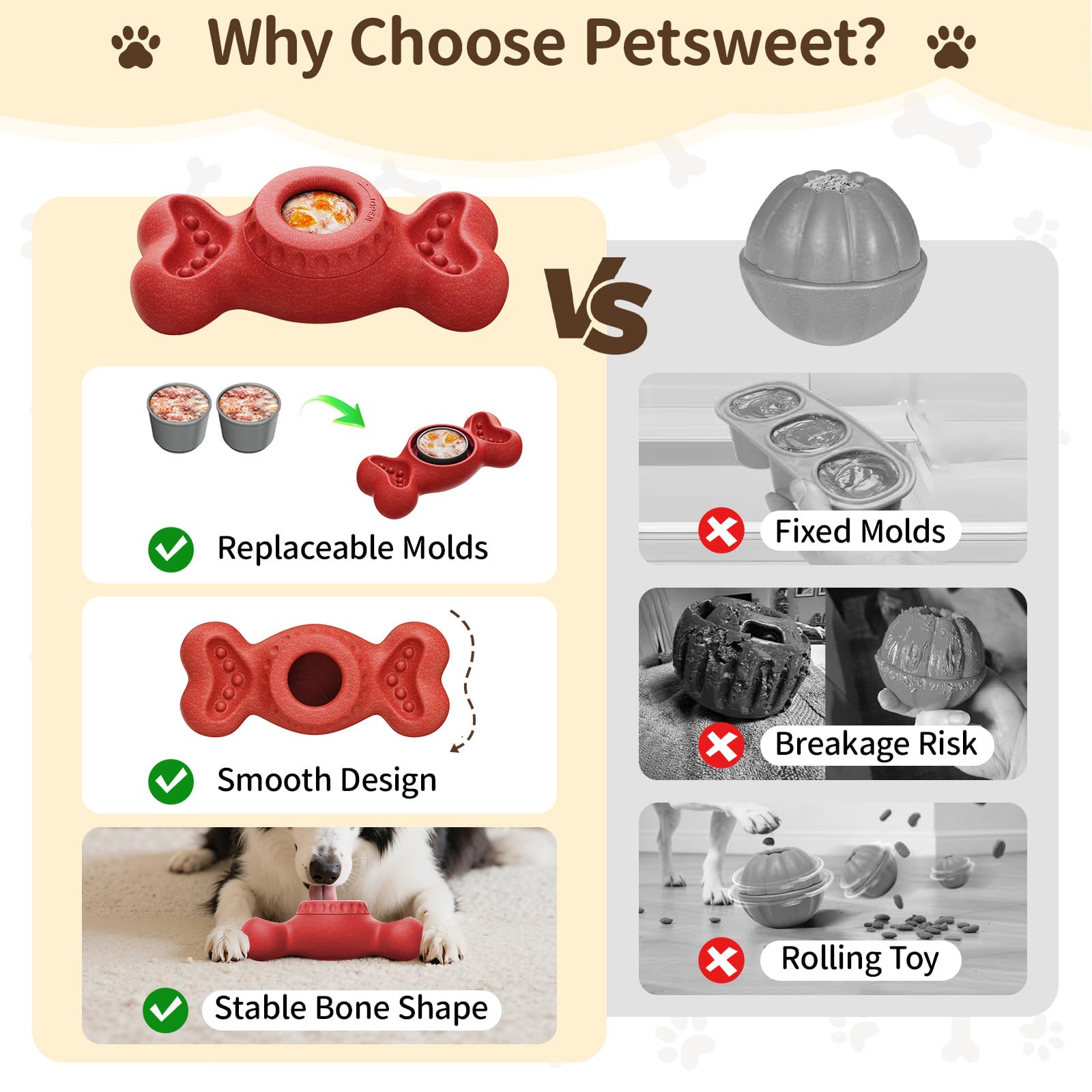 petsweet moldes extraíbles para premios