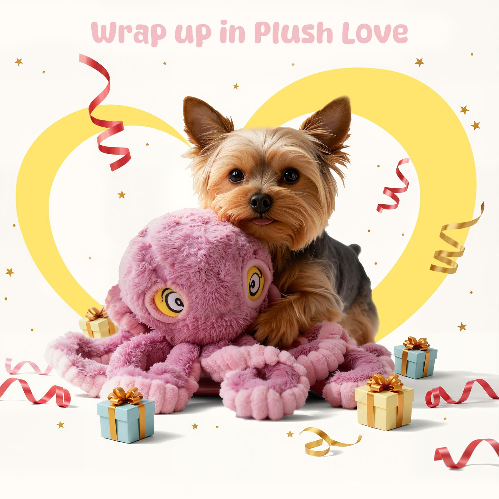 PETSWEET Pulpo ideal para entrenamiento suave y recompensa