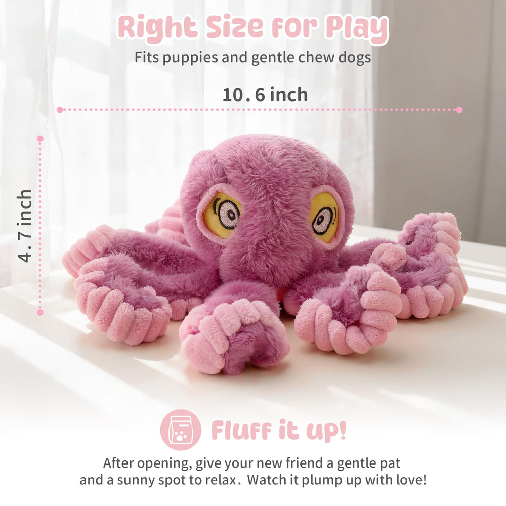 PETSWEET Juguete pulpo para juego diario, perfecto para actividad física