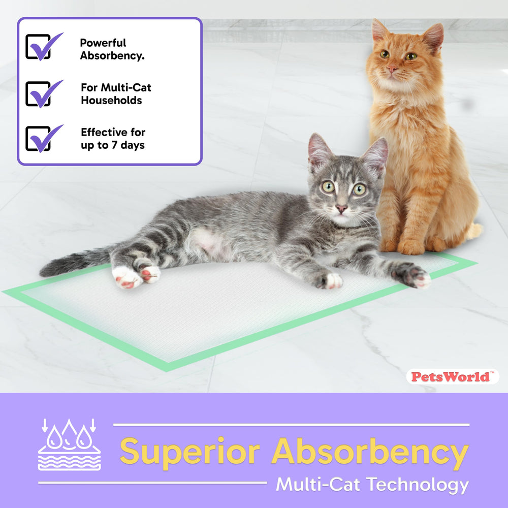 Ajuste universal de PetsWorld para la mayoría de cajas de arena con cajón.