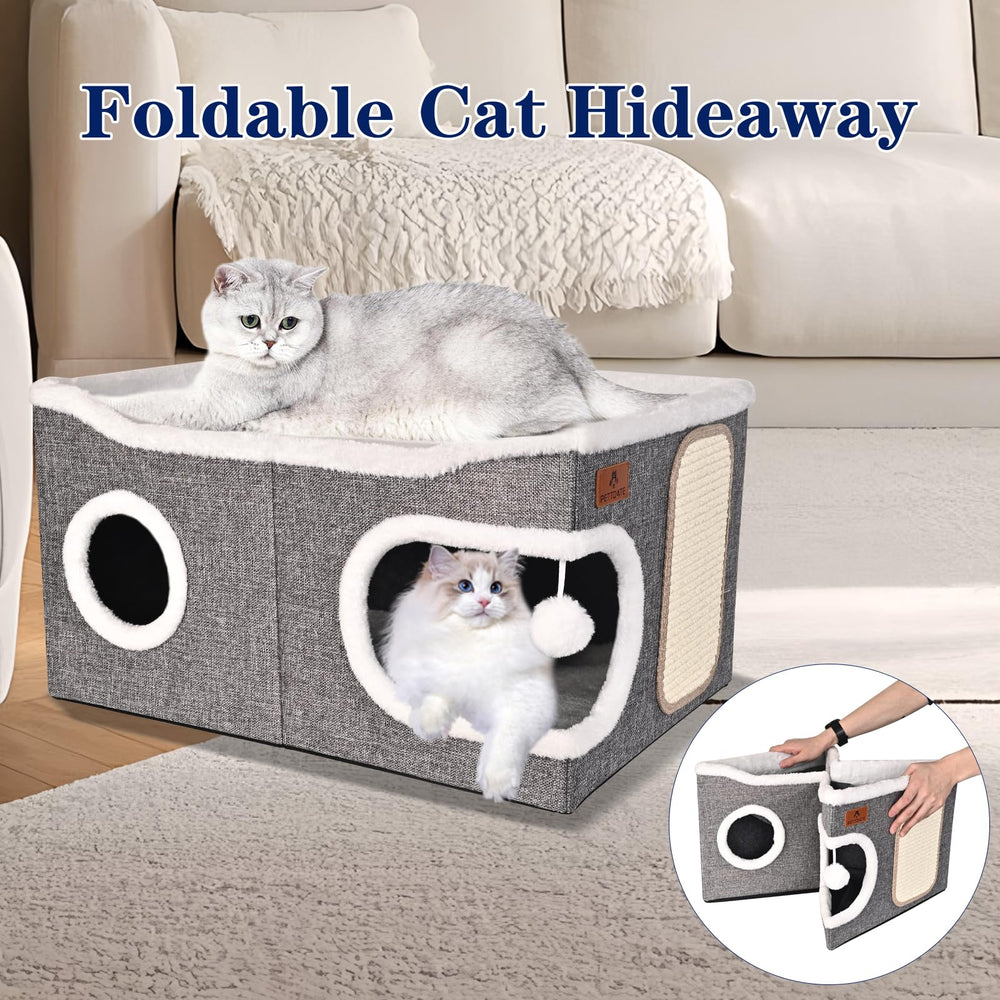 PETTDATE condo gato juguete bola colgante, diversión interactiva.