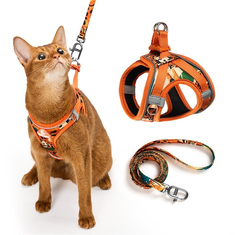 PetThem arnés gato con ajuste ergonómico para mayor comodidad durante paseos.